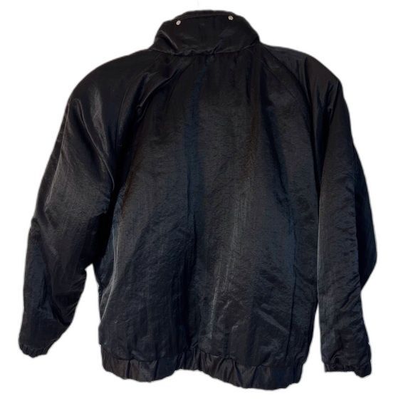 NILS Vintage 90s Ski Snow Jacket Black Size 8 - Picture 5 of 10